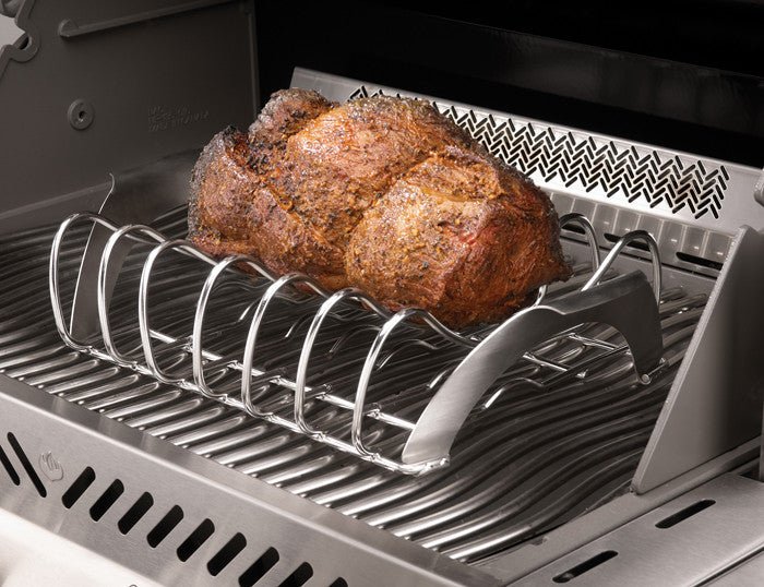 PRO Stainless Steel Rib / Roast Rack - BBQ STORE MALTA