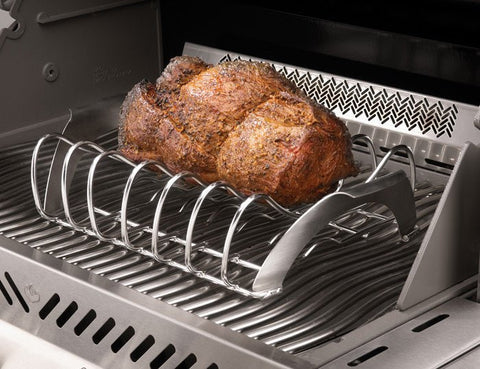 PRO Stainless Steel Rib / Roast Rack - BBQ STORE MALTA
