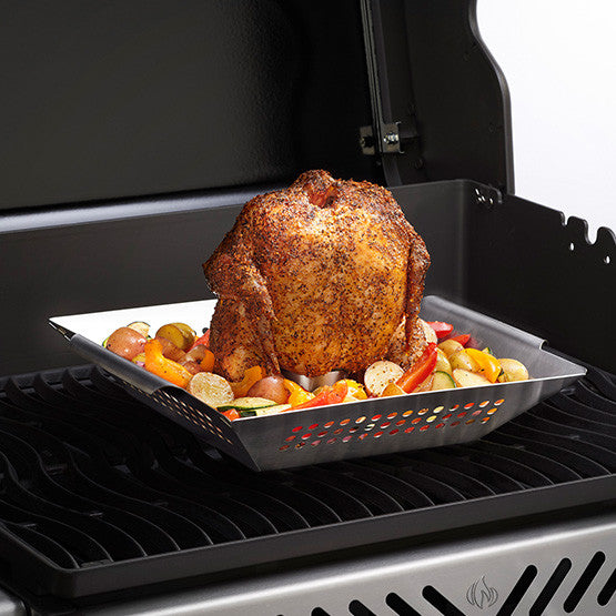 Stainless Steel Chicken Roaster & Wok-Napoleon-BBQ STORE MALTA