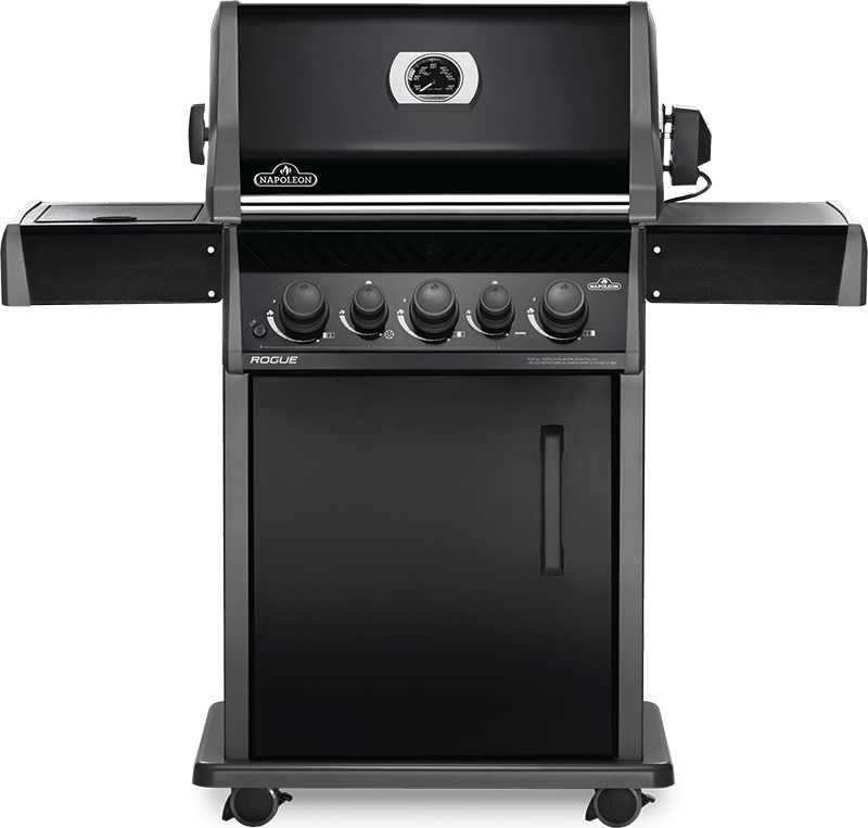 ROGUE 425 REAR+FLAME SIDE BLACK LPG - BBQ STORE MALTA