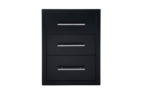 Triple access drawer (Big) - Black Series - BBQ STORE MALTA