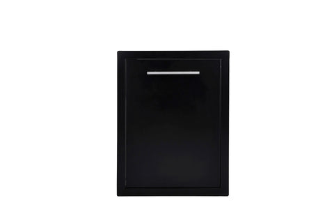 Trash drawer w/ plastic bin - Black Series